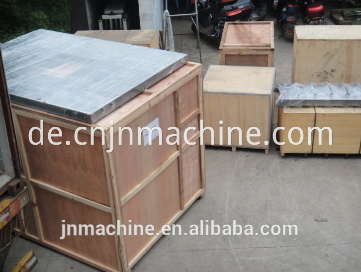 Careful preparation and crating for international shipments